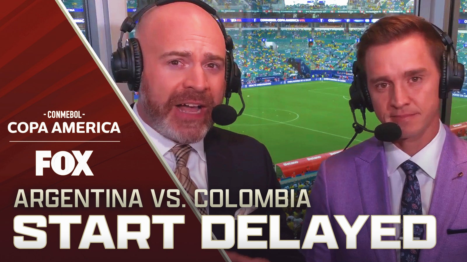 Argentina vs. Colombia: Start of Copa América final delayed due to fans rushing gates