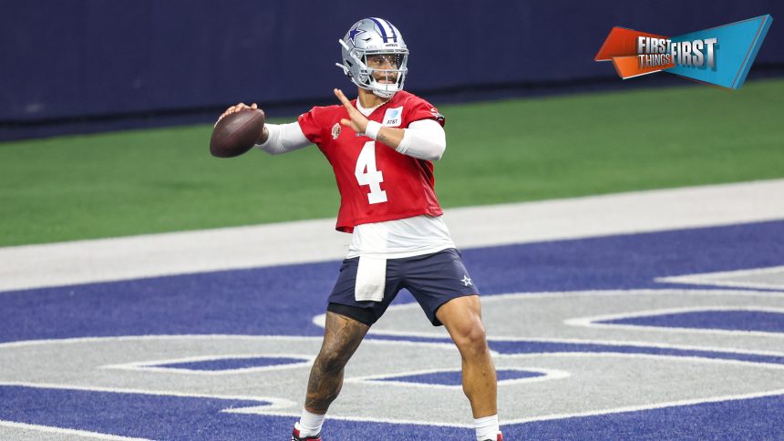 Is Dak Prescott nursing a foot sprain a big deal? | First Things First