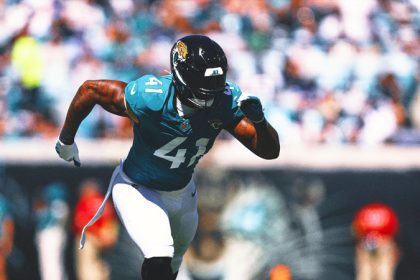 Jacksonville Jaguars' Josh Allen changes name to Joshua Hines-Allen