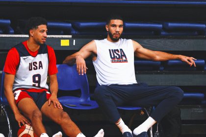 Jayson Tatum, Anthony Davis in USA starting lineup for second Olympic game