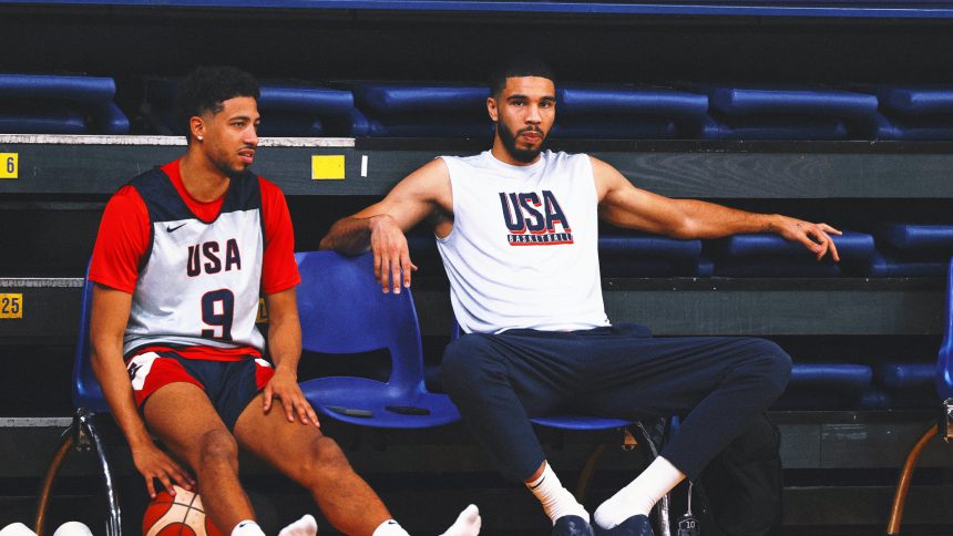 Jayson Tatum, Anthony Davis in USA starting lineup for second Olympic game