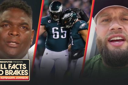 Lane Johnson defends Jalen Hurts from criticism: “best offseason he’s had” | All Facts No Brakes