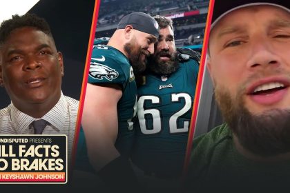 Lane Johnson on Jason Kelce's retirement and how it will impact the Eagles | All Facts No Brakes