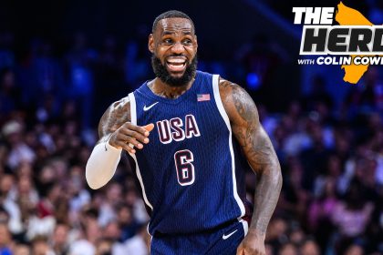 'LeBron has been the best player by far'– Nick Wright on Team USA's early Olympic success | THE HERD