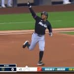 Marlins' Xavier Edwards hits first career home run and completes cycle vs. Brewers