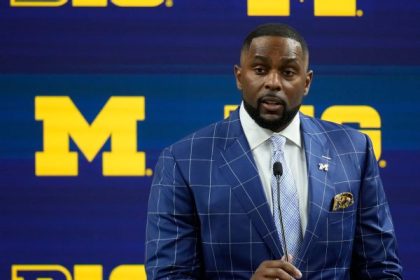 Moore says goal at Michigan always to 'win it all'