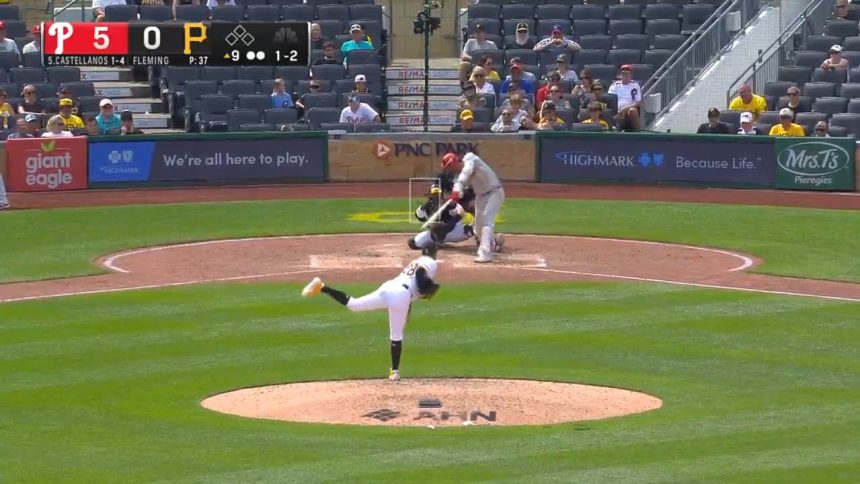 Nick Castellanos' solo homer highlights Phillies dominant victory over Pirates