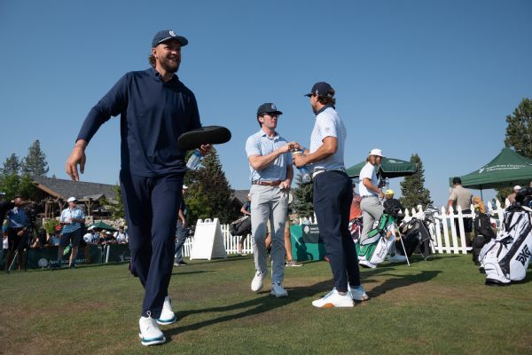 Panthers WR Thielen leads Tahoe celebrity golf