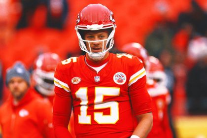 Patrick Mahomes on Raiders' Chiefs Muppet: 'It'll get handled' in due time