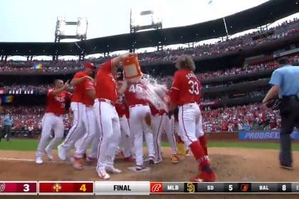 Paul Goldschmidt clutches a solo walk-off home run to secure Cardinals' 4-3 victory over Nationals | MLB on FOX