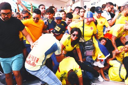 Police say they made 27 arrests, ejected 55 from stadium in chaos at Copa América final