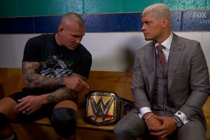 Randy Orton has Cody Rhodes’ back…and his eyes on the Undisputed WWE Championship