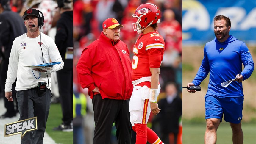 Reid, McVay and Shanahan headline top head coaches list | Speak