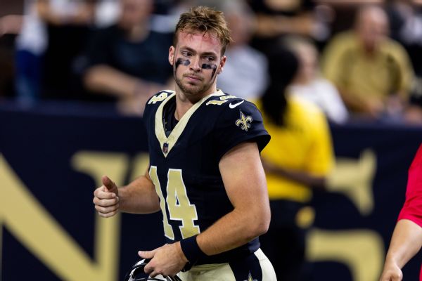 Saints backup QB Haener has rare skin cancer