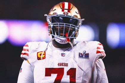 San Francisco 49ers LT Trent Williams absent from training camp with contract dispute