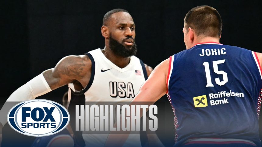 Serbia vs. United States Highlights | USA Basketball Showcase