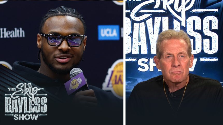 Skip says Bronny may have a bigger clutch gene than LeBron | The Skip Bayless Show