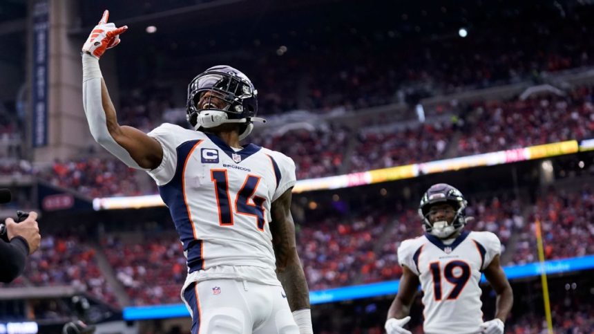 Sources: Broncos sweeten top WR Sutton's deal