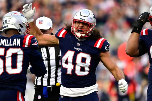 Sources: Pats give LB Tavai a 3-year extension