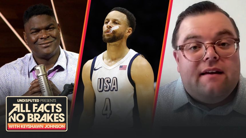 “Steph Curry is not what he once was” - John Fanta on Team USA's struggles | All Facts No Brakes