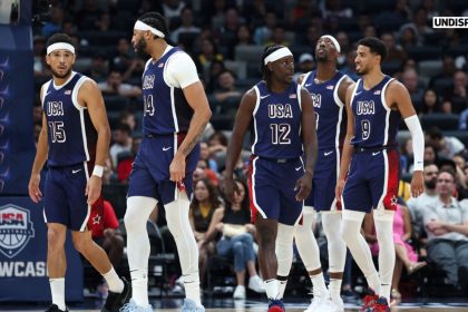 Team USA squeaks by Australia 98-92 despite committing 18 turnovers | Undisputed