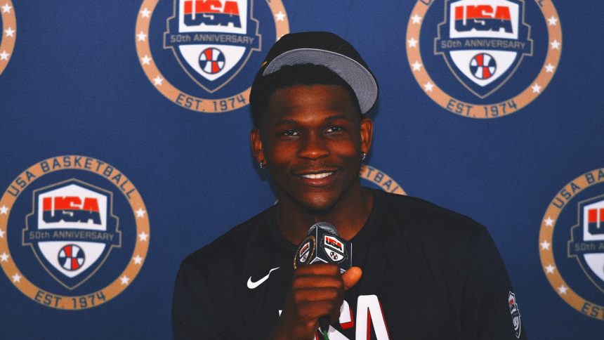 Timberwolves' Anthony Edwards calls himself 'No. 1 option' on Team USA