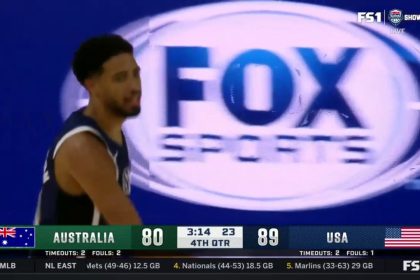 Tyrese Haliburton drains back-to-back 3-pointers to seal United States' 98-92 victory over Australia