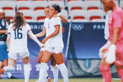 USA cruises past Zambia to 3-0 win in first match of Paris Olympics