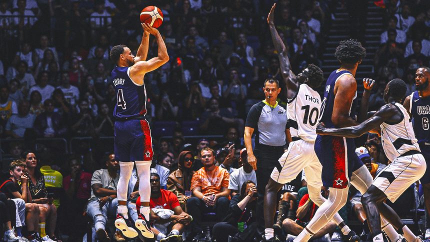 USA men's basketball overcomes 14-point deficit to beat South Sudan 101-100