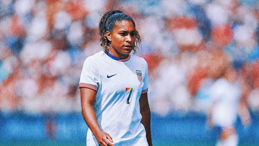 USA midfielder Catarina Macario to miss Olympics due to knee irritation