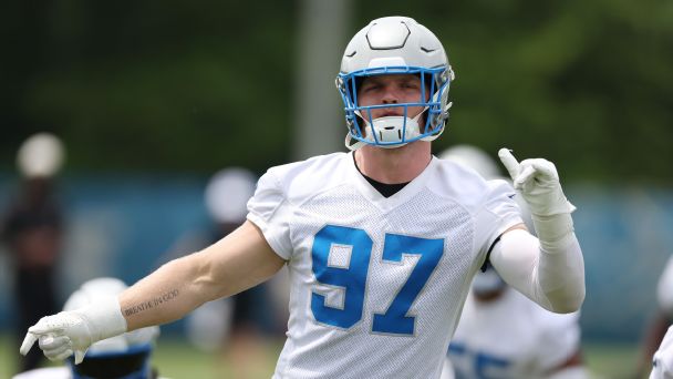 Why Aidan Hutchinson says the Lions are ready for a Super Bowl run