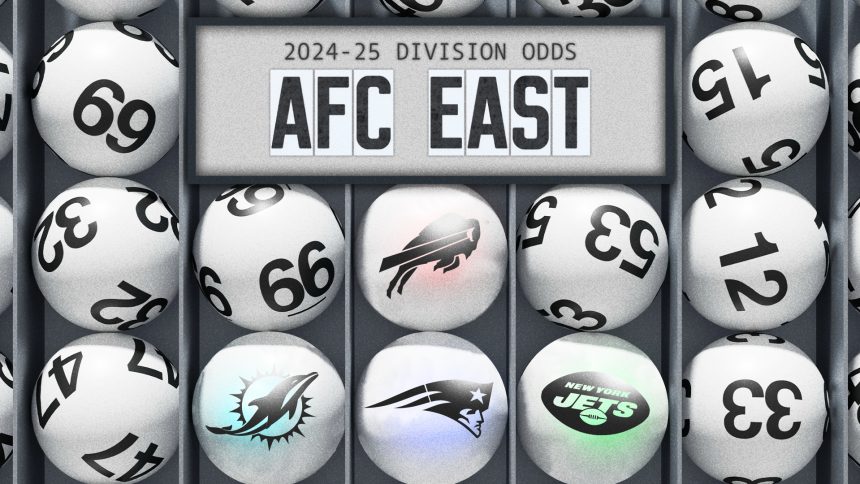 2024-25 AFC East Division odds: Jets, Bills, Dolphins set to vie for crown