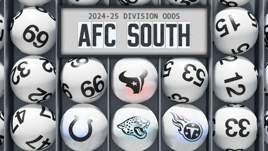 2024-25 AFC South Division odds: Texans favored; Jaguars, Colts chasing