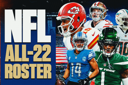 2024 NFL All-22 roster: Patrick Mahomes, Tyreek Hill, Sauce Gardner lead way