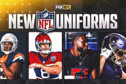 2024 NFL uniform changes: Which team's new designs look best?