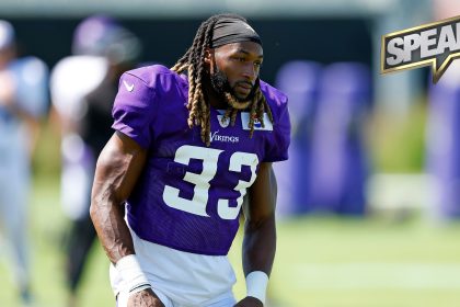 Aaron Jones talks about his move to the Vikings from the Packers | Speak