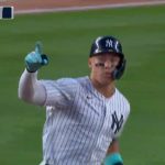 Aaron Judge BELTED a two-run homer to extend Yankees' lead to 4-0 over Guardians