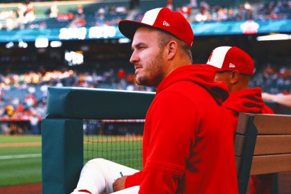 Angels star Mike Trout out for remainder of season with meniscus tear