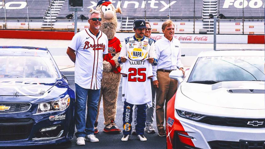 Around the horn and track: Chipper Jones, Chase Elliott envision baseball at Bristol