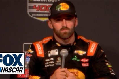 Austin Dillon on the final lap at Richmond and where the line is | NASCAR on FOX