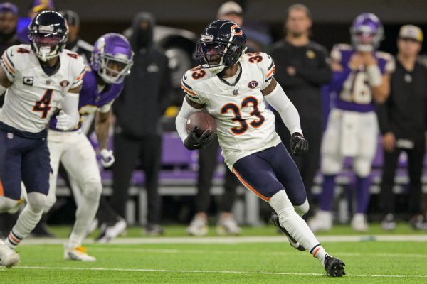 Bears CB Johnson on Top 100 snub: 'Ain't no way'