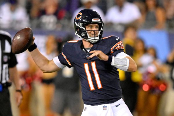 Bears QB Rypien shines in shortened HOF Game