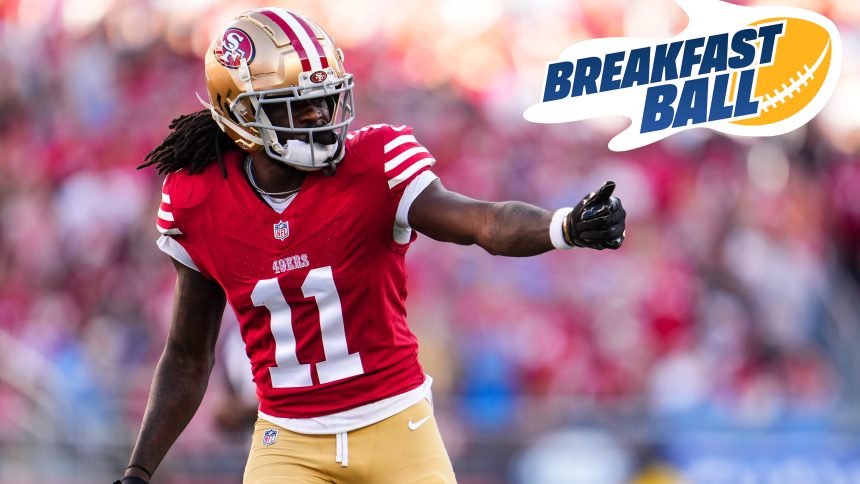 Brandon Aiyuk signs 4-year, $120 million extension with the 49ers | Breakfast Ball