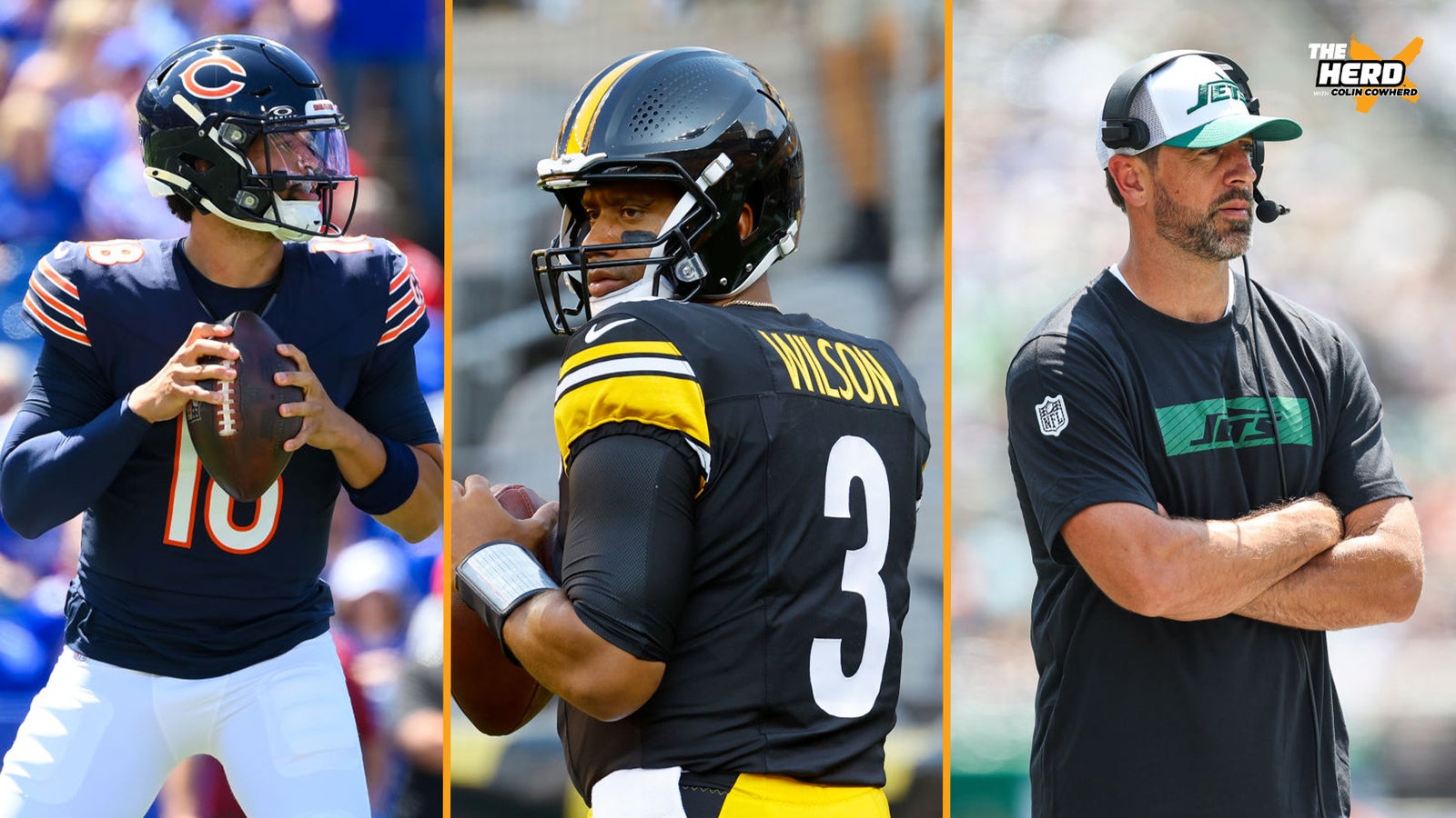 Rodgers, Williams, Wilson highlight Cowherd's most interesting 2024 QBs