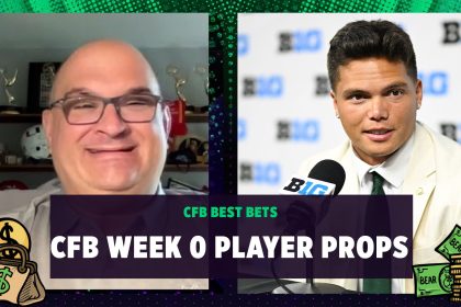 CFB Week 0 Player Props: Oregon’s Evan Stewart and Dillon Gabriel | Bear Bets