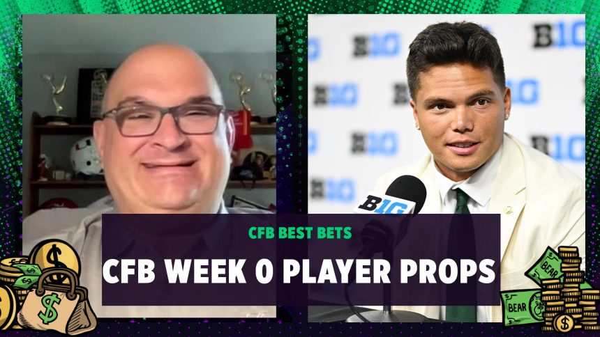 CFB Week 0 Player Props: Oregon’s Evan Stewart and Dillon Gabriel | Bear Bets