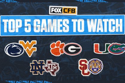 College football Week 1 preview: Top 5 games to kick off a loaded weekend