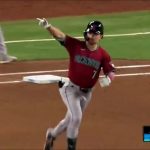 Diamondbacks' Corbin Carroll crushes his fifth home run in the last 10 games