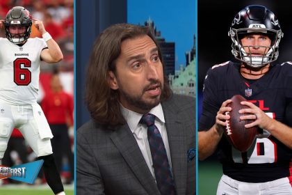 Falcons snatch NFC South title over Bucs in Nick Wright's predictions | First Things First