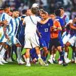 Fight breaks out after France beats Argentina to reach men's soccer semis at Olympics